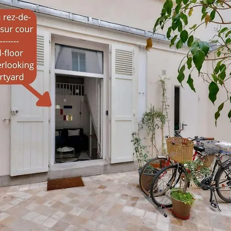 Avec Climatisation Au Coeur Du Marais Апартаменты *